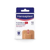 HANSAPLAST Flexible XL elastická náplasť 5 x7,2 cm 10 ks