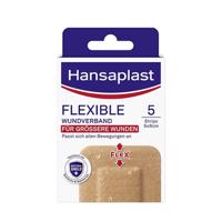 HANSAPLAST Flexible XXL náplasť elastická 6 x9 cm 5 ks