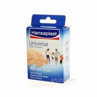 HANSAPLAST Universal Water resistant vodeodolná náplasť - 40 ks