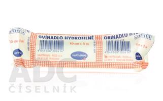 Hartmann Ovínadlo hydrofilné pletené sterilné 10 cm x 5 m 10 ks