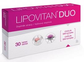 HBF Lipovitan Duo 30 tabliet