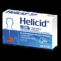 HELICID 20 mg 14 kapsúl