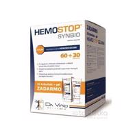 HEMOSTOP SYNBIO - DA VINCI (60+30 cps zadarmo) 90 cps + gél 75 ml zadarmo - 1 set