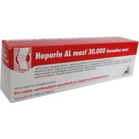 HEPARIN AL masť 30 000 100 g