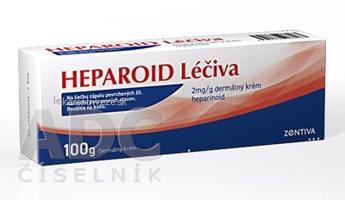 Heparoid Léčiva crm der (tuba Al) 1x100 g