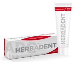 Herbadent Professional bylinný gél na ďasná (biely) 25 g