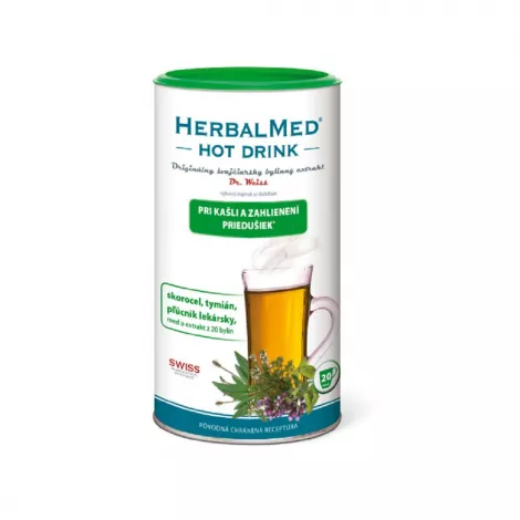 HERBALMED Hot drink Dr Weiss kašeľ 180g