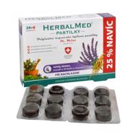 HERBALMED Pastilky pri prechladnutí 24 + 6 tabliet ZADARMO