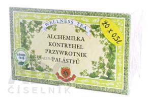 HERBEX ALCHEMILKA žltozelená vňať (bylinný čaj porciovaný) 20x3 g (60 g)