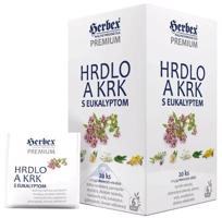 HERBEX Hrdlo a krk s eukalyptem 20 x 1,5 g