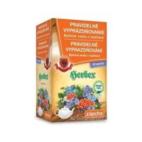 HERBEX PRAVIDELNÉ VYPRÁZDŇOVANIE bylinná zmes s inulínom 10 x 6 g