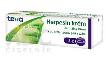 HERPESIN KRÉM crm (tuba Al) 1x2 g