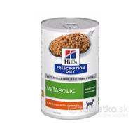 Hills Diet Canine Metabolic with Chicken konzerva 370g