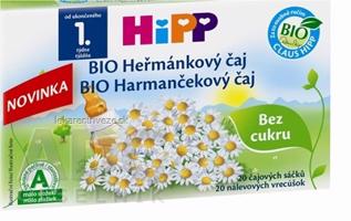 HiPP BIO Harmančekový čaj (od ukonč. 1. týždňa) nálevové vrecúška 20x1,5 g (30 g)