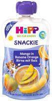 HiPP BIO KINDER Banán Pomaranč Hruška Mango Ryža kapsička (od 1. roku) ovocno-obilný príkrm 1x120 g