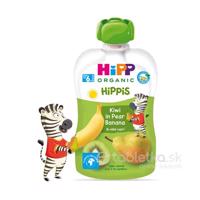 HiPP HiPPis 100% Ovocie Hruška Banán Kiwi kapsička (od ukonč. 5. mesiaca) ovocný príkrm 100 g