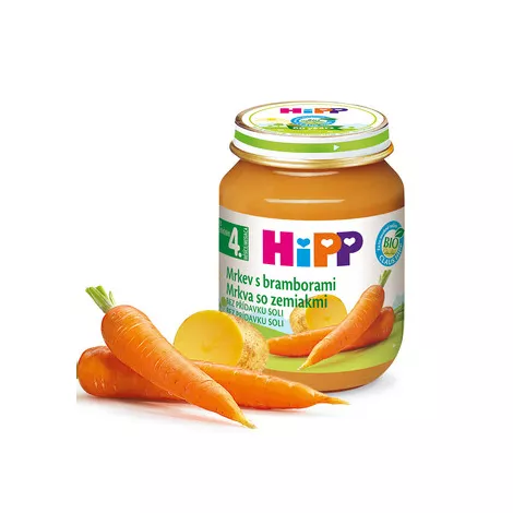 HiPP Príkrm Karotka so zemiakmi BIO 125 g