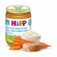 HiPP Príkrm Mrkva s ryžou a teľacím mäsom Baby menu Baby menu (od ukonč. 5. mesiaca) 190 g