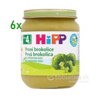 HIPP Príkrm Prvá brokolica zeleninový 4m+, 6x125g