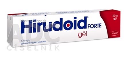 HIRUDOID FORTE gel (tuba Al) 1x40 g