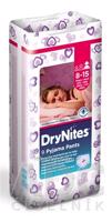 HUGGIES DRY NITES LARGE PRE DIEVČATÁ (8-15 rokov) plienkové nohavičky 27-57 kg 1x9 ks