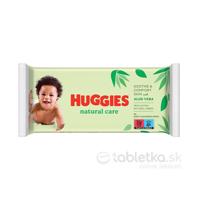 HUGGIES Natural Care vlhčené utierky s Aloe Vera 56ks