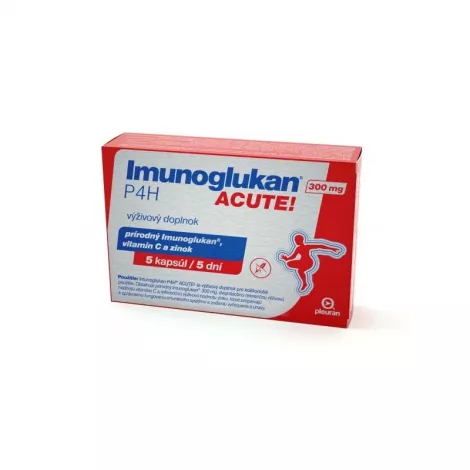 Imunoglukan P4H ACUTE 300 mg 5 cps