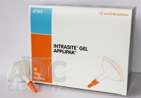 INTRASITE GEL Gél na ošetrenie rán 25g, hydrogél číry amorfný v sterilnom aplikačnom dávkovači, 1x10 ks