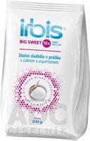 Irbis BIG SWEET stolové sladidlo v prášku s cukrom a aspartámom 1x200 g