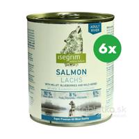 Isegrim Dog Adult Salmon+Millet konzerva pre psy 6x800g