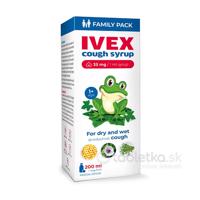 IVEX sirup na suchý a produktívny kašeľ 200ml