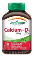 Jamieson Calcium 500 mg+D3 1000 IU 90 kapsúl