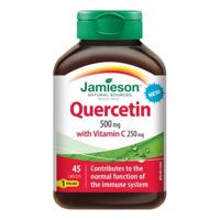 JAMIESON Kvercetín 500 mg s vitamínom C 250 mg 45 tabliet