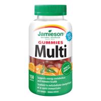 JAMIESON Multi gummies pre dospelých želatínové pastilky s pomarančovou príchuťou 150 ks