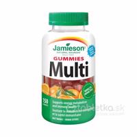 Jamieson Multi Gummies želatínové pastilky pre dospelých s pomarančovou príchuťou 150ks