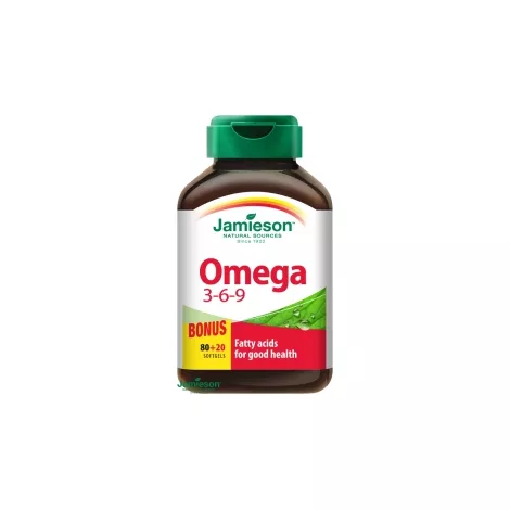 Jamieson Omega 3-6-9 80 + 20 cps