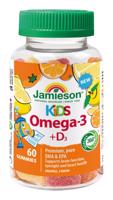 Jamieson Omega-3 Kids Gummies žuvacie pektínové pastilky pre deti 60 pastilky