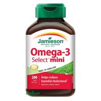 Jamieson Omega-3 Select mini 200 kapsúl