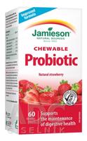 Jamieson Probiotic Chew s príchuťou jahodového jogurtu 60 tabliet