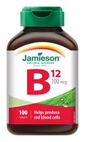 Jamieson Vitamín B12 100 mcg 100 tabliet