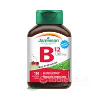 Jamieson Vitamín B12 príchuť čerešne 1000 mg 100 tbl