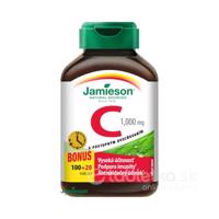 Jamieson Vitamín C 1000 mg s postupným uvoľňovaním 120 tbl