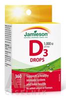 JAMIESON VITAMÍN D3 1000 IU KVAPKY 11,7 ml