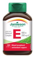 Jamieson Vitamín E 400 IU 120 tabliet