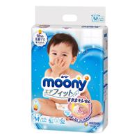 JAPONSKÉ PLIENKY Moony Air Fit M pre 6-11 kg 61 ks