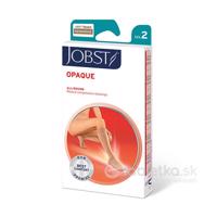 JOBST OPAQUE 2 lýtkové pančuchy, so špičkou, kratšia dĺžka, karamelové, veľkosť 4