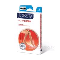 JOBST ULTRA SHEER 1 lýtkové pančuchy, so špicou, bežná dĺžka, čierne, veľkosť 4