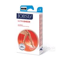 JOBST ULTRA SHEER 1 stehenné pančuchy so silikónovým lemom, bez špice, bežná dĺžka, čierne, veľkosť 2