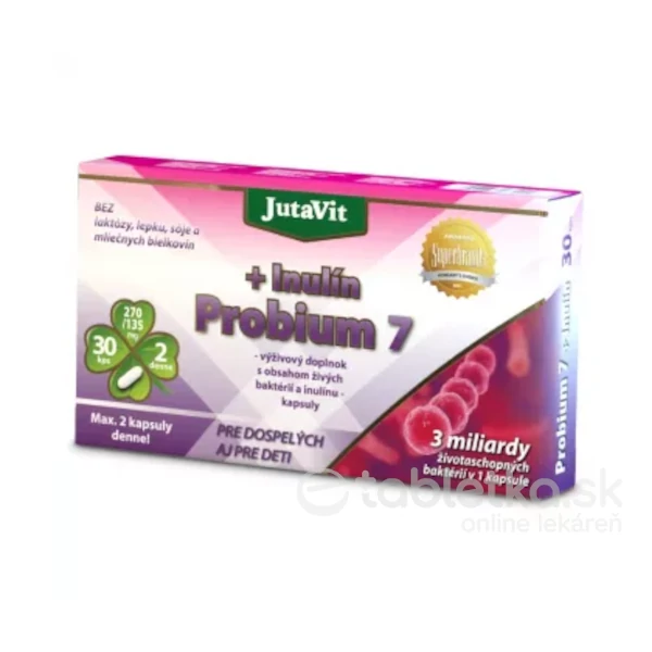 JutaVit Probium 7 + Inulín cps 1x30 ks