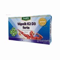 JutaVit Vápnik K2 D3 forte 60 tabliet